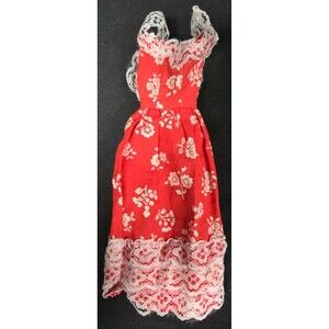 Vintage Barbie/Cara Best Buy #9571 Floral Maxi Dress Mattel 1976